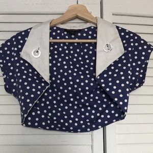 Trashy Diva Polka Dot Bolero